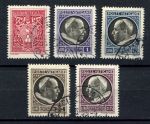 Ватикан 1940 г. • Mi# 84-88 • 5 c. - 2.75 L. • Папа Пий XII • стандарт • полн. серия • Used VF ( кат. - €5 )