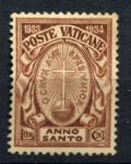 Ватикан 1933 г. • Mi# 19 • 0.80 L. + 15 c. • Святой год • MNG VF ( кат. - €35-* ) 