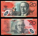 Австралия 2005 г. • P# 59c • 20 долларов • Мэри Рейби • Джон Флинн • регулярный выпуск • UNC пресс