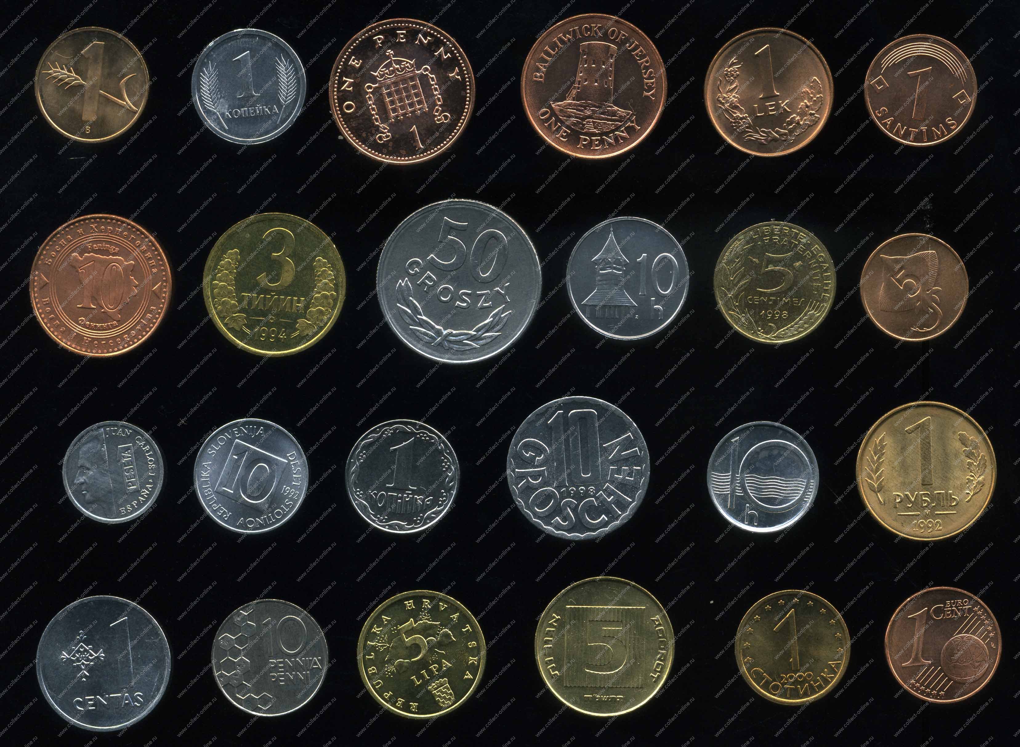 Каталог иностранных монеты со всего мира