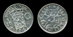 Голландская Ост-Индия 1942 г. • KM# 318 • 1/10 гульдена • серебро • регулярный выпуск • AU - BU
