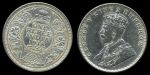 Британская Индия 1918 г. (Калькутта) • KM# 524 • 1 рупия • Георг V • серебро • регулярный выпуск • BU-