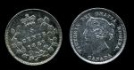 Канада 1886 г. • KM# 2 • 5 центов • Виктория • серебро • регулярный выпуск • XF ( кат. - $70 )