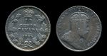 Канада 1906 г. • KM# 10 • 10 центов • Эдуард VII • серебро • регулярный выпуск • VF ( кат. - $35 )