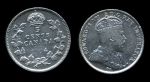 Канада 1904 г. • KM# 13 • 5 центов • Эдуард VII • серебро • регулярный выпуск • XF- ( кат. - $30 )