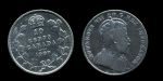 Канада 1909 г. • KM# 10 • 10 центов • Эдуард VII • серебро • регулярный выпуск • F