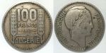 Алжир 1950 г. • KM# 93 • 100 франков • регулярный выпуск • XF-