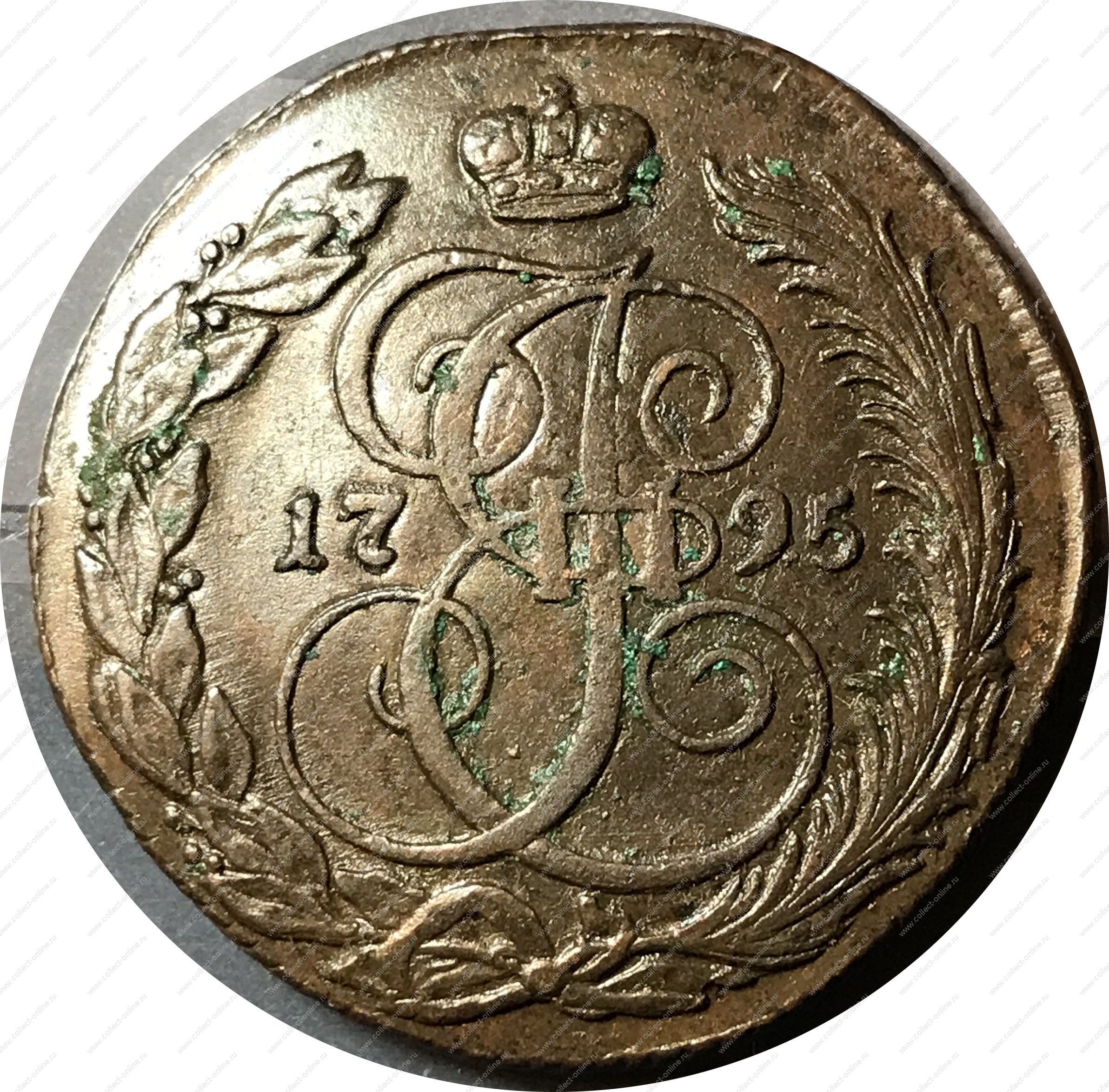 1795 г россия. Царские монеты Екатерины 2 1795г. Медные монеты с вензелем Екатерины 2. Медный пятак Екатерины 2 вес.