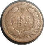 США 1893 г. • KM# 90a • 1 цент • "Индеец" • регулярный выпуск • VG