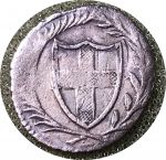 Английская Республика (Кромвель) 1649-1660 гг. • Sp# 3221 • пол грота(2 пенни) • серебро • регулярный выпуск • VF- ®
