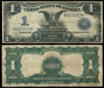 США 1899г. P# 338c  / 1 доллар серебряный сертификат / F-