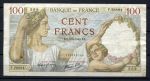 Франция 1942 г. (EX 5-3) • P# 94 • 100 франков • Максимильен де Бетюн • регулярный выпуск • VF*