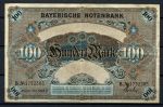 Бавария 1900 г. • P# S922 • 100 марок • регулярный выпуск • XF-