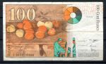Франция 1998 г. • P# 158 • 100 франков • Поль Сезанн • регулярный выпуск • VF*