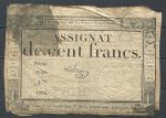 Франция 1795 г. • P# A78 • 100 франков • Французская революция • ассигнат • F