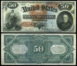 США 1869 г. P# 149 • 50 долларов • Генри Клей • копия • UNC пресс
