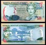 Бермуды 2000г. P# 53A • 20 долларов(выпуск 2008г.) • регулярный выпуск • UNC пресс