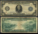 США 1914 г. • P# 360b • 10 долларов • Эндрю Джексон • регулярный выпуск • F- 