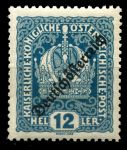 Австрия 1918-1920 гг. • Sc# 185 • 12 gr. • надпечатка "Deutchosterreich" • стандарт • MNH OG VF