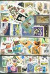 Флора и Фауна(растения, цветы, животные, птицы ..) • набор 500+ разных марок мира • VF