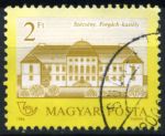 Венгрия 1986 г. • Sc# 3015 • 2 ft. • Замки Венгрии • Форгач • стандарт • Used F-VF