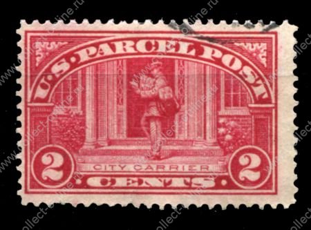 США 1913 г. • SC# Q2 • 2 c. • городской почтальон • спец. доставка • Used F-VF ( кат.- $ 2 )