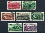 СССР 1948 г. • Сол# 1273-1279 • 30 коп. - 1 руб. • За досрочное выполнение 5-летнего плана • по сельскому хозяйству • полн. серия • Used(ФГ) OG VF