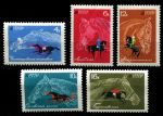 СССР 1968 г. • Сол# 3598-3602 • 4 - 16 коп. • Конный спорт (породы лошадей) • полн. серия • MH OG VF ( кат. - ₽ 400- )