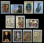 Исландия 1974 г. • Mi# 485-8,491-3,494-7 • 1100 лет заселения острова, искусство • полн. серия • MNH OG VF