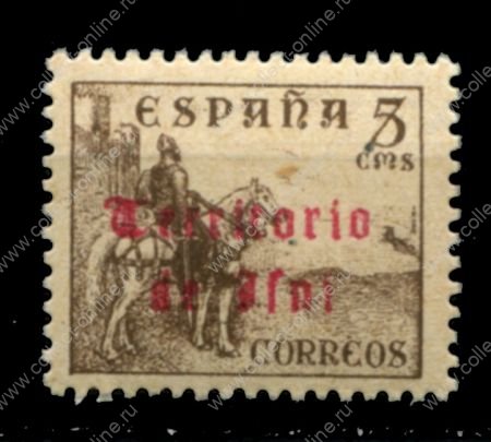 Ифни 1948 г. • Sc# 29 • 5 c. • надпечатка на марке Испании • MNH OG VF