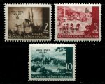 Хорватия 1942 г. • Mi# 78-80 • 1-я годовщина Республики • полн. серия • MNH OG VF ( кат. - €4 )
