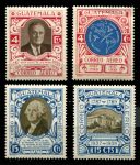Гватемала 1938 г. • Sc# C92a-d • 4 - 15 c. • 150 лет принятия конституции США • полн. серия • MNH OG VF