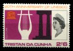 Тристан да Кунья 1966 г. • Gb# 103 • 2s.6d. • 20 лет со дня основания UNESCO • MNH OG VF