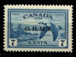 Канада 1949 г. • Sc# CO1 • 7 c. • надпечатка "O.H.M.S." служебная почта • авиапочта • MNH OG VF ( кат. - $12 )