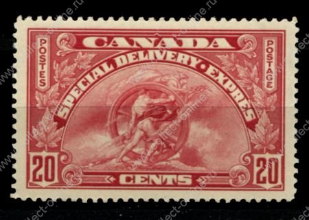 Канада 1935 г. • Sc# E6 • 20 c. • спец. доставка • MH OG VF ( кат.- $12 )