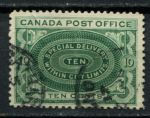 Канада 1898 г. • Sc# E1 • 10 c. • спец. доставка • Used VF ( кат.- $11 ) (1)