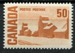 Канада 1967-1972 гг. • Sc# 465A • 50 c. • Елизавета II • элеваторы • стандарт • MH OG VF