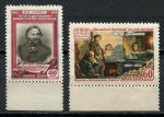 СССР 1954 г. • Сол# 1781-1782 • 40 и 60 коп. • М. И. Глинка • 150 лет со дня рождения • полн. серия • MLH OG XF