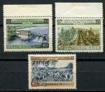 СССР 1954 г. • Сол# 1772-1774 • 40 коп.(3) • Развитие сельского хозяйства • 1-й выпуск • полн. серия • MH OG VF+