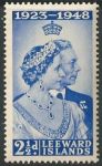 Ливардовские о-ва 1948 г. • Gb# 117 • 2½ d. • Серебряный юбилей свадьбы Георга VI • MNH OG VF
