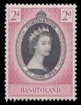 Басутоленд 1953 г. • Gb# 42 • 2 d. • Коронация Елизаветы II • MNH OG VF