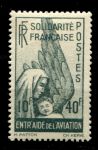 Французские колонии 1944 г. • Iv# A 1 • 10+40 fr. • на поддержку авиации • авиапочта • MH OG VF ( кат. - €9- )