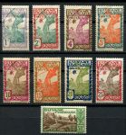 Французская Гвиана 1929-1938 гг. • Iv# 109-117 • 1 - 30 c. • осн. выпуск • 9 марок • MH OG F-VF