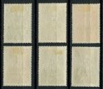 Восточная Карелия 1941 г. • Mi# 16-21 • 50 p. - 5 M. • президент Ристо Рюти • надпечатки • полн. серия • MLH OG VF