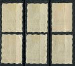 Восточная Карелия 1941 г. • Mi# 22-27 • 50 p. - 5 M. • маршал Маннергейм • надпечатки • полн. серия • MLH OG VF