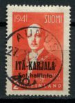 Восточная Карелия 1941 г. • Mi# 18 • 2 M. • президент Ристо Рюти • надпечатка • Used VF