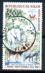 Нигер 1960г. SC# C14 / 500fr. / животные африки / Used F-VF / фауна
