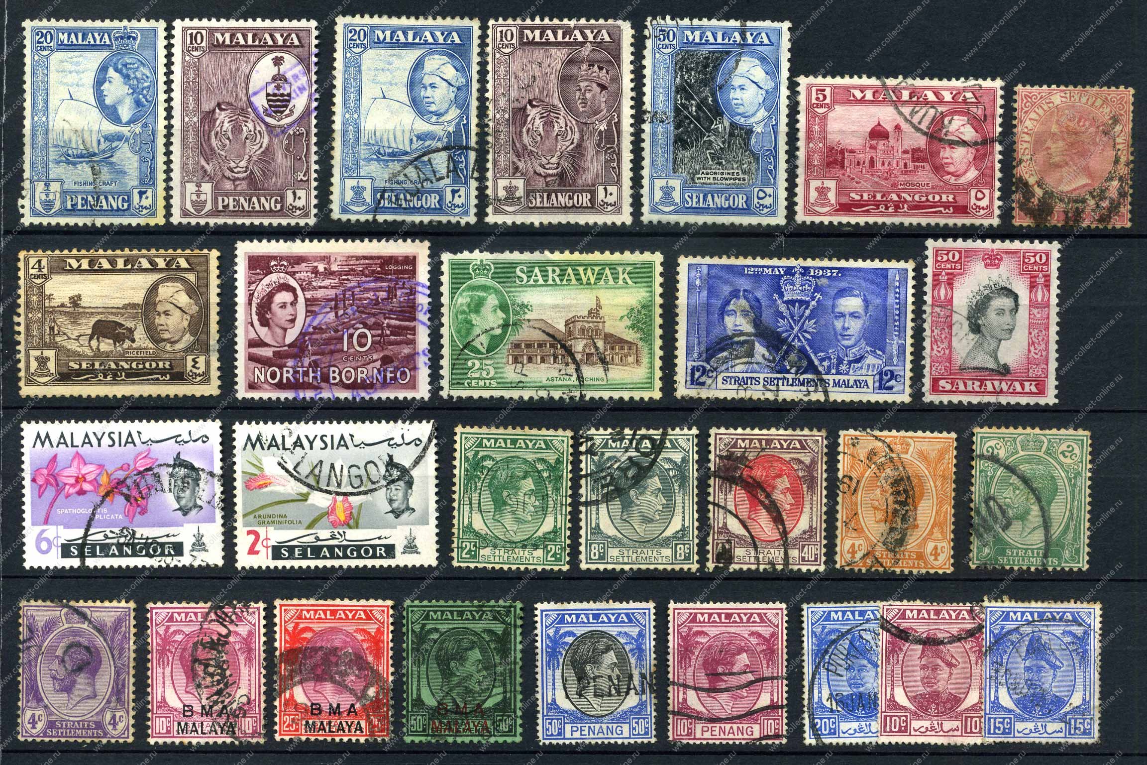 Stampworld марки. Марки. Старинные марки. Марки английских колоний. Британские марки почтовые.