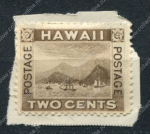 Гаваи 1894 г. • SC# 75 • 2 c. • осн. выпуск • корабли в бухте Гонолулу • MNG VF