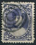 Гаваи 1890-1891 гг. • SC# 52 • 2 c. • королева Лилиуокалани • Used XF+